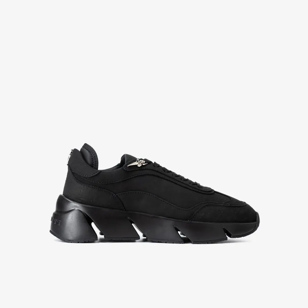 Paciotti  Erkek Kalın Taban Sneaker - Siyah