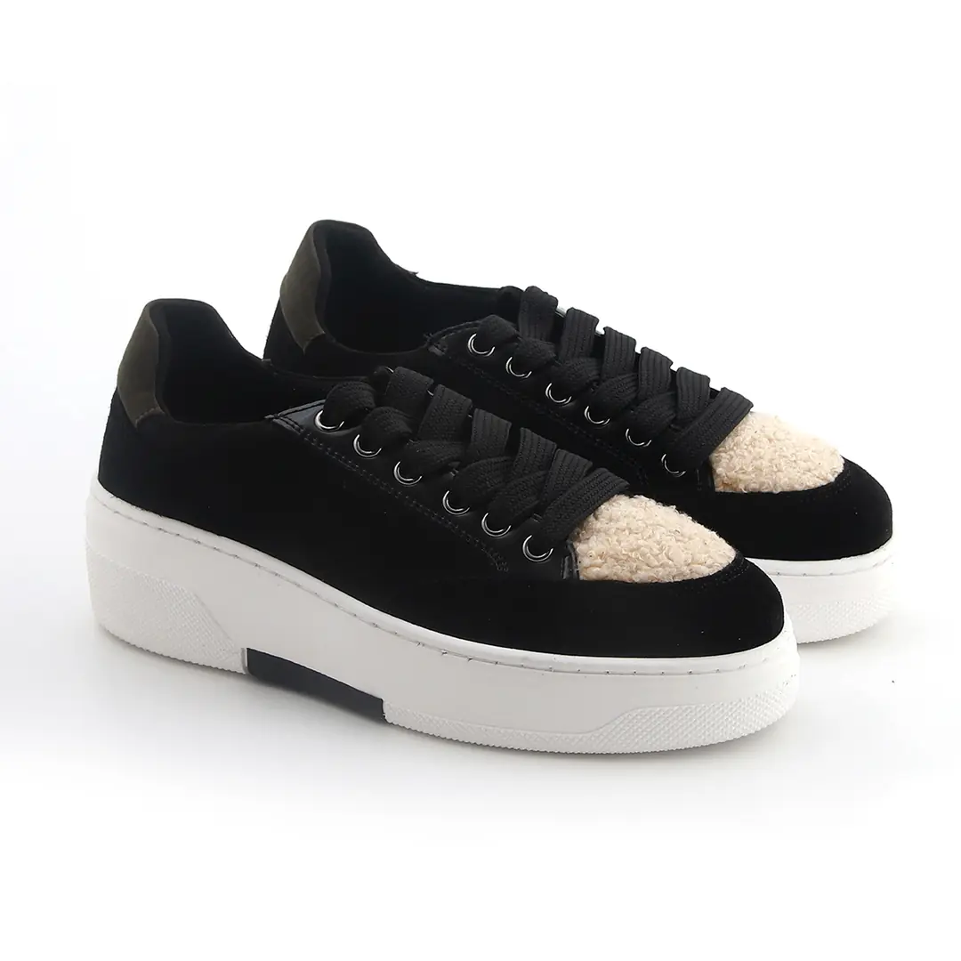 Comart  Kadın Kalın Taban Sneaker