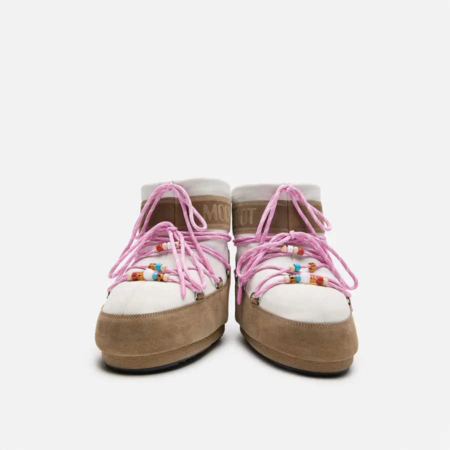 Moon Boot Mb X Gir Icon Low Suede Beads Kadın Kar Botu