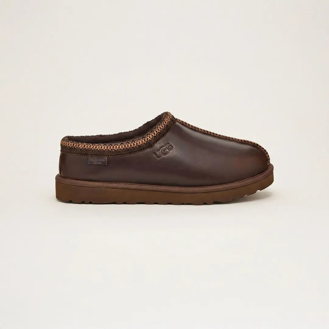 Ugg TASMAN LTHR REGEN Erkek Terlik