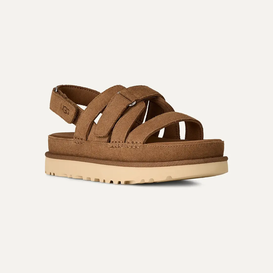 Ugg GOLDENSTAR GLEAM Kadın Bantlı Sandalet - Taba