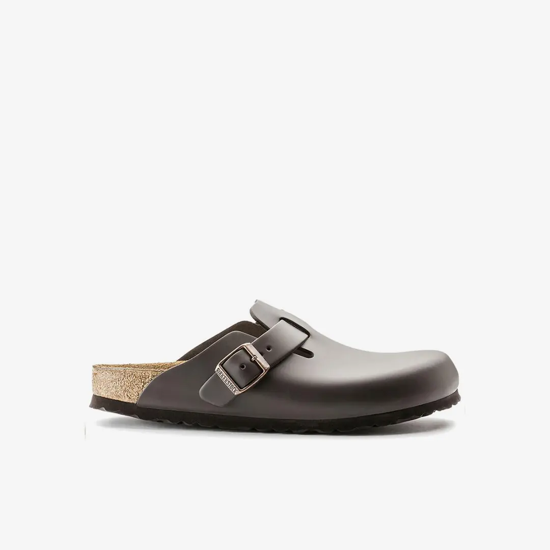 Birkenstock Boston Erkek Kapalı Ev Terliği - Kahverengi