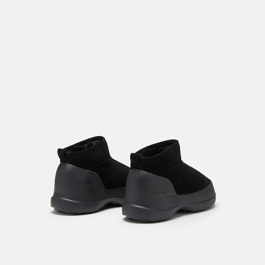 Moon Boot Mezzalluna Low Boot Suede Kadın Bot - Siyah