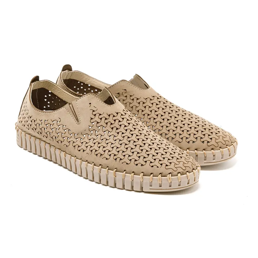 Frau Nabuk Kadın Slip-On Ayakkabı