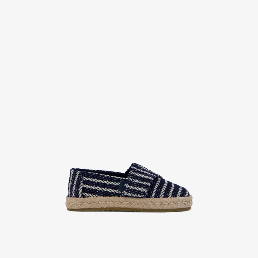 Toms Alpargata Erkek Çocuk Espadril - Lacivert