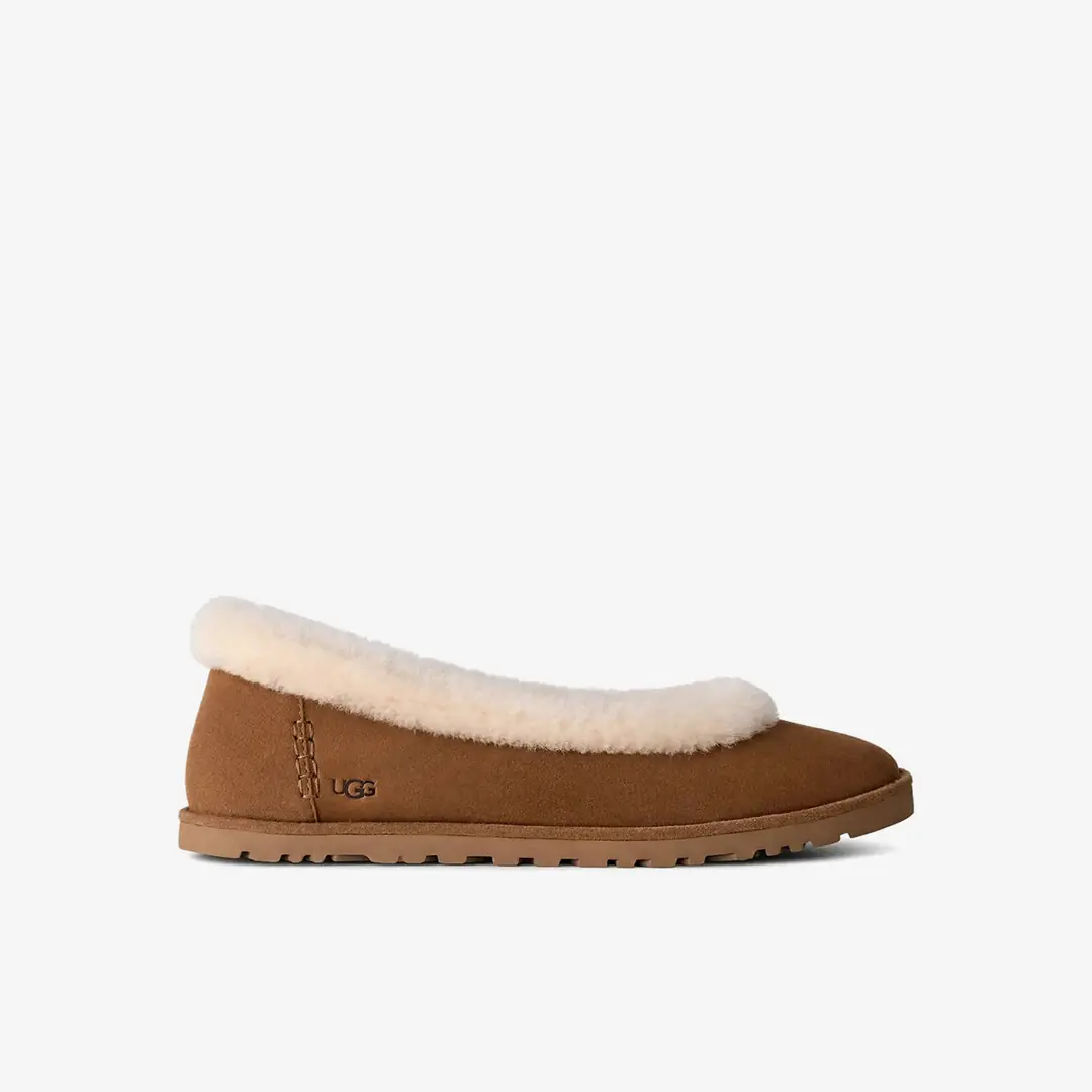 Ugg ZORA BALLET FLAT Kadın Babet - Taba