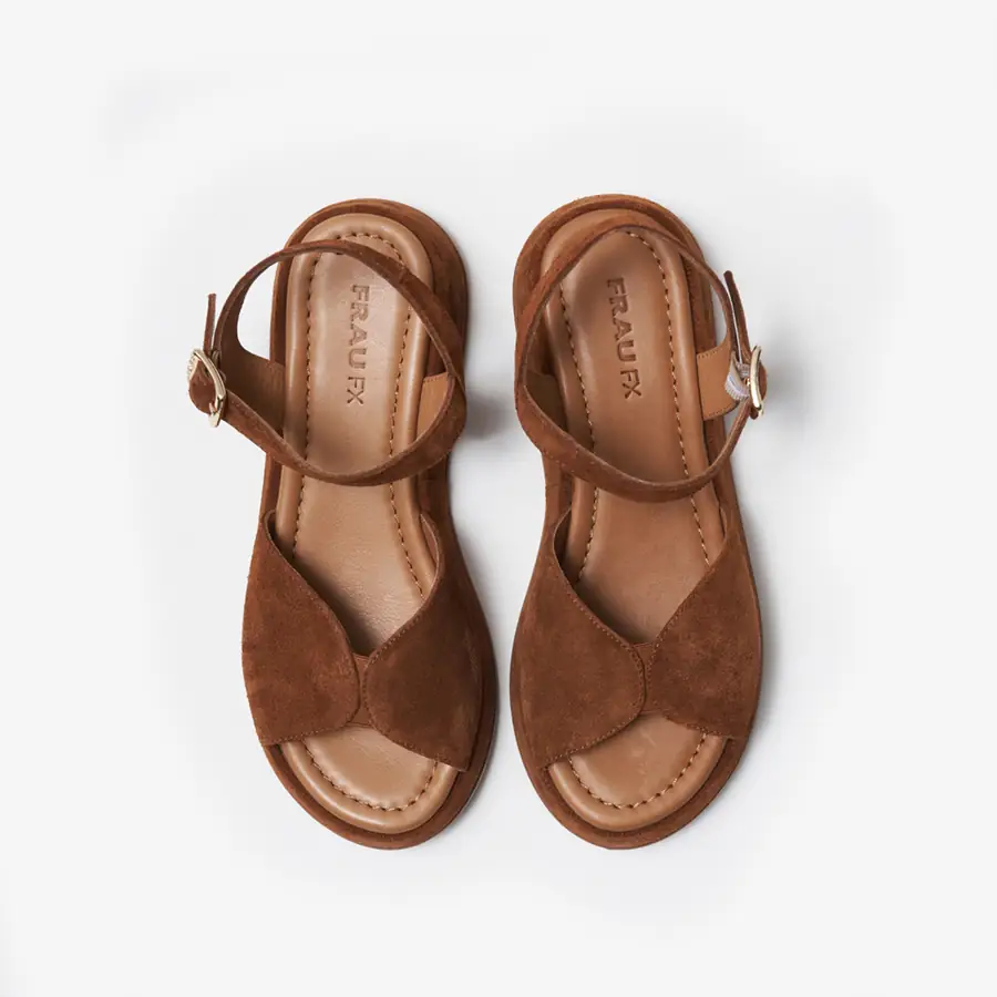 Frau Suede Kadın Dolgu Taban Sandalet