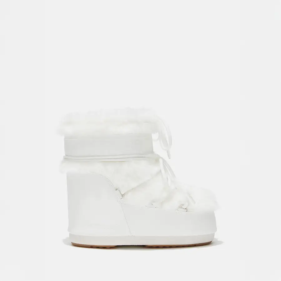 Moon Boot MB Icon Low Faux Fur Kadın Kar Botu