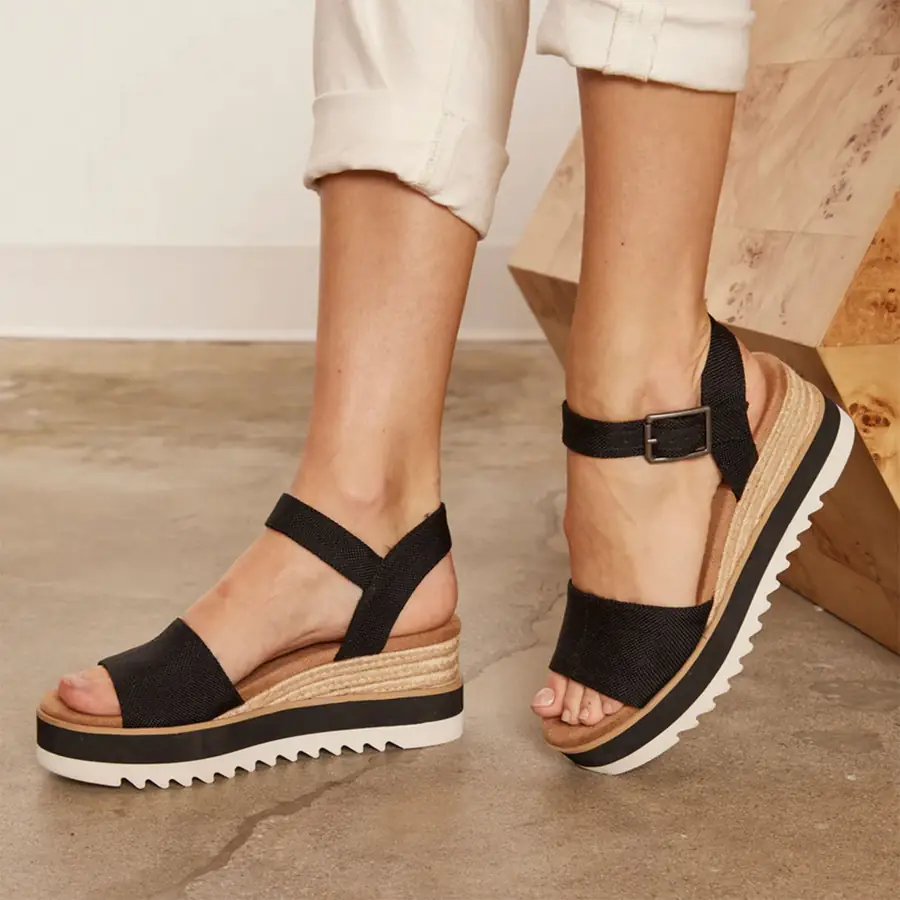 Toms Diana Kadın Dolgu Taban Sandalet