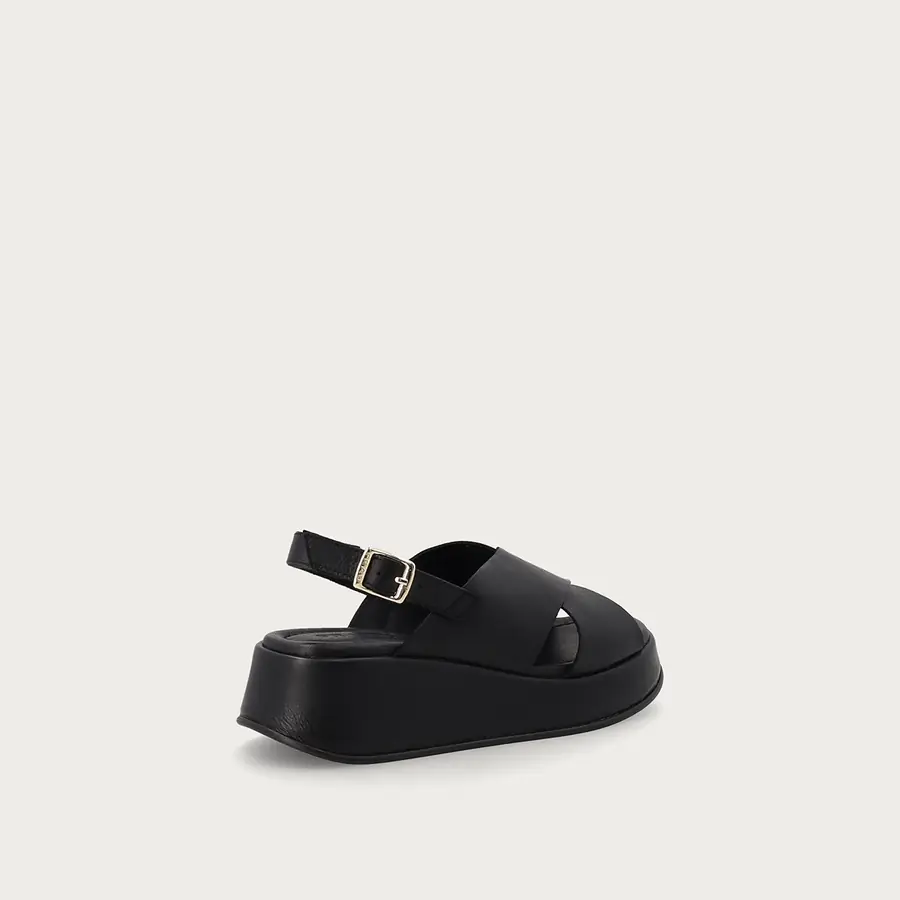 Frau Leather Kadın Dolgu Taban Sandalet
