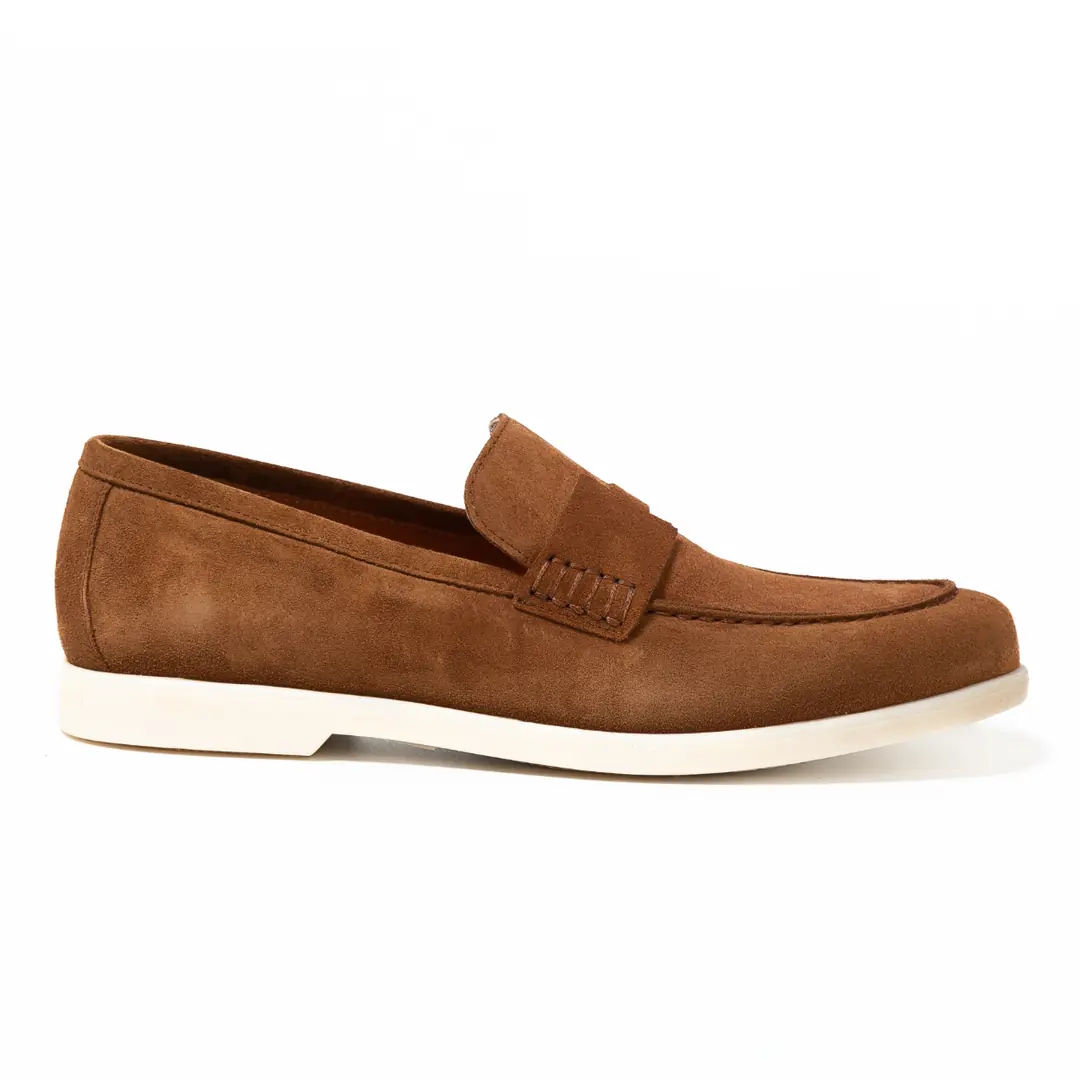 Giuseppe Mengoni  Erkek Penny Loafer - Taba