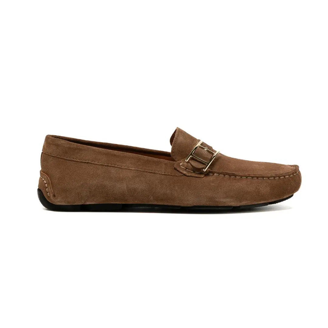 Giuseppe Mengoni  Erkek Tokalı Loafer - Taba