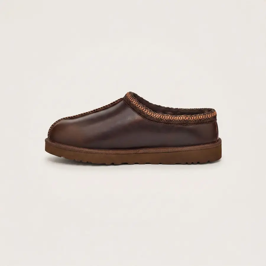 Ugg TASMAN LTHR REGEN Erkek Terlik
