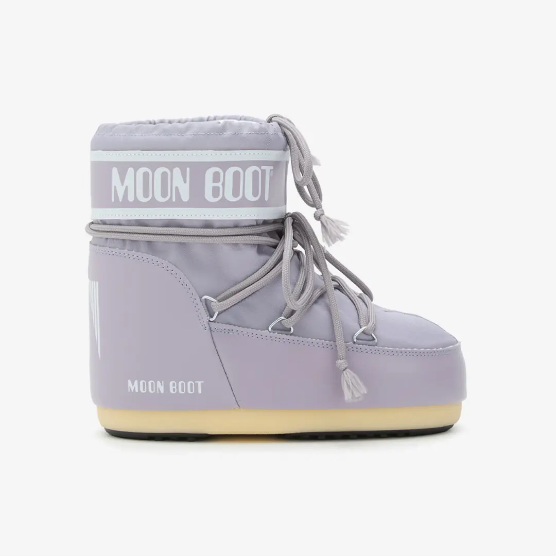 Moon Boot MB Icon Low Nylon Kız Çocuk Kar Botu - Mor