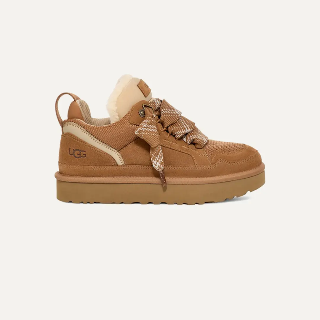 Ugg Lowmel Kadın Kalın Taban Sneaker - Taba