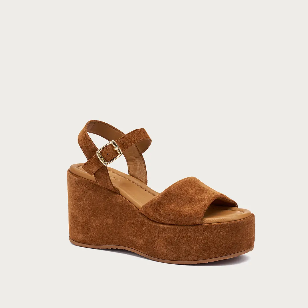 Frau Suede Kadın Dolgu Taban Sandalet