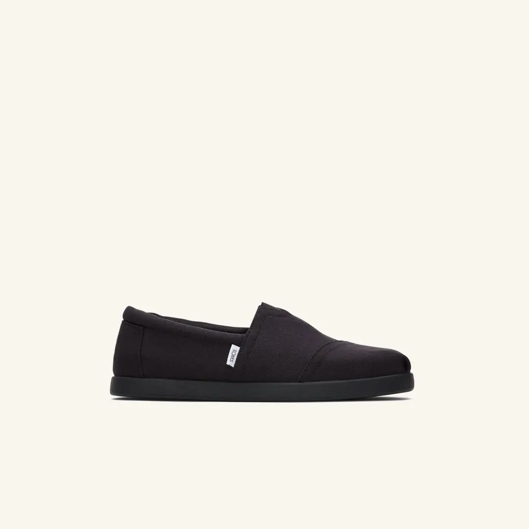 Toms Alpargata Erkek Espadril - Siyah