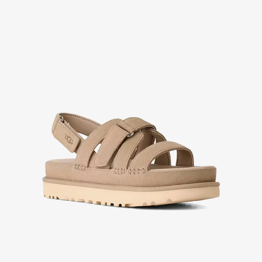 Ugg GOLDENSTAR GLEAM Kadın Bantlı Sandalet - Koyu Bej