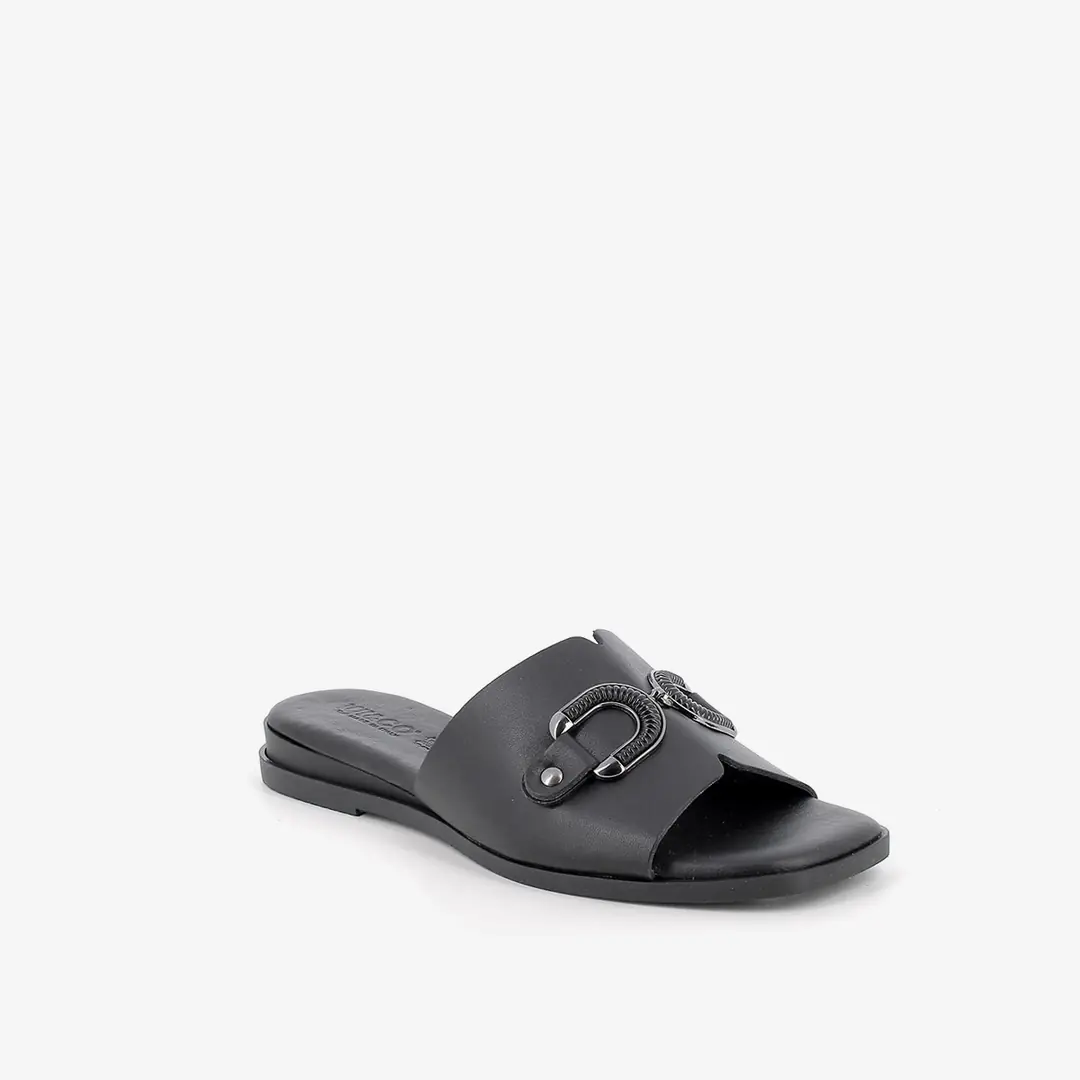 IGI&Co 1185500 Kadın Tokalı Terlik - Siyah