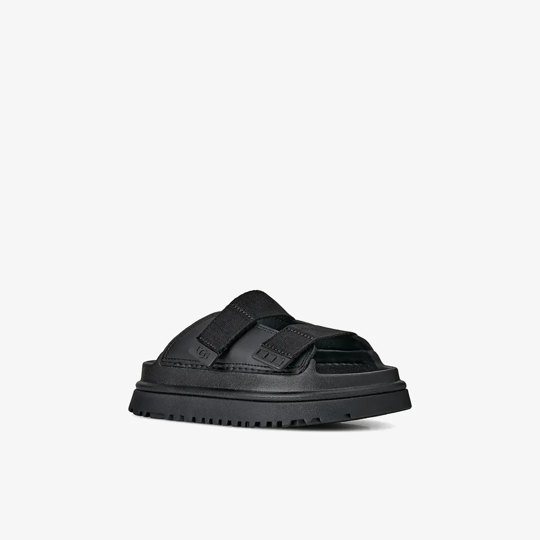 Ugg  Kız Çocuk Çift Bantlı Terlik - Siyah