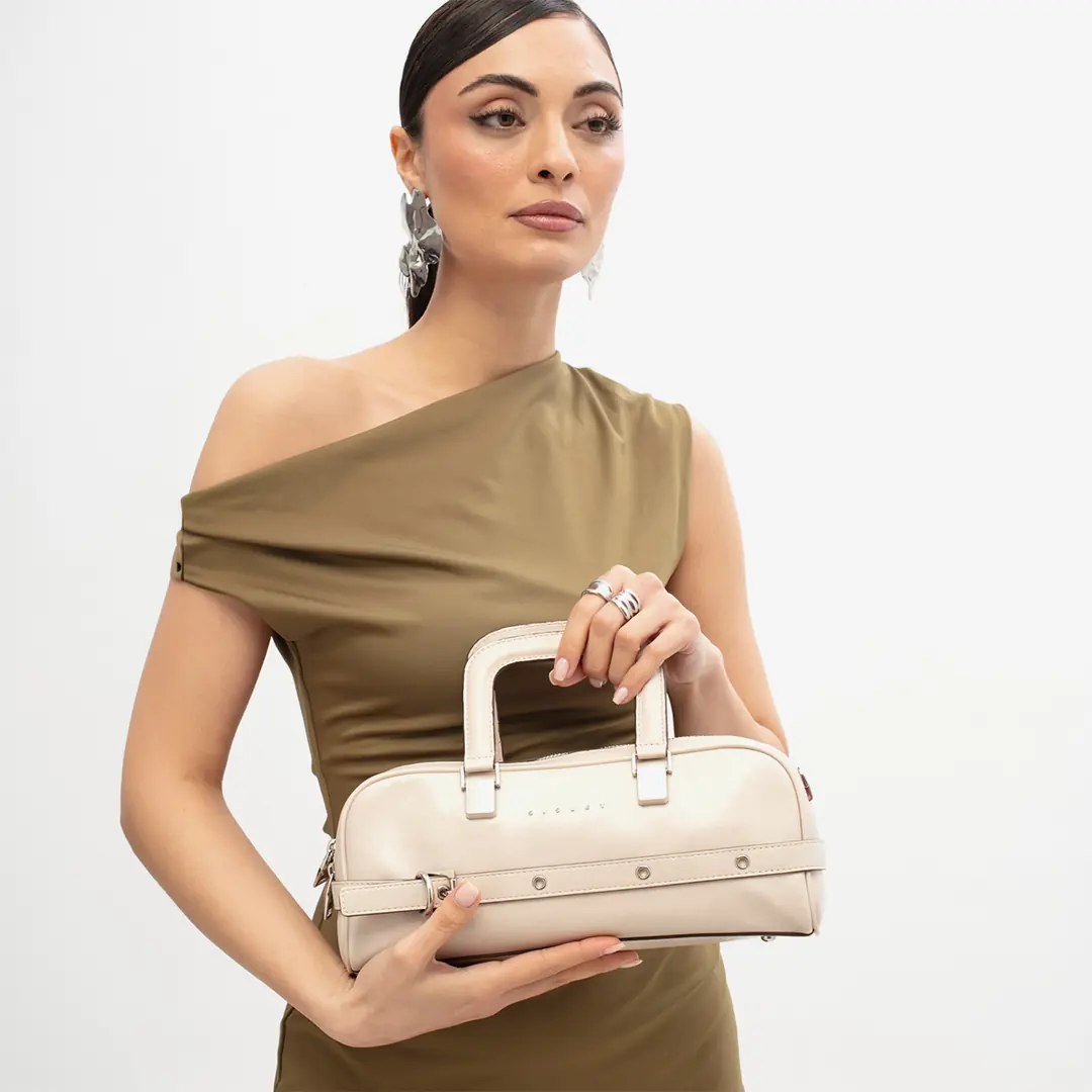 SISLEY  Kadın El Çantası - Beyaz