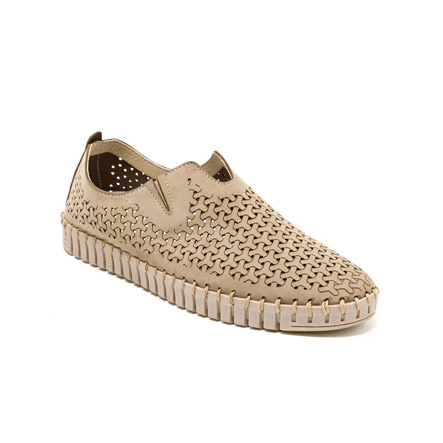 Frau Nabuk Kadın Slip-On Ayakkabı