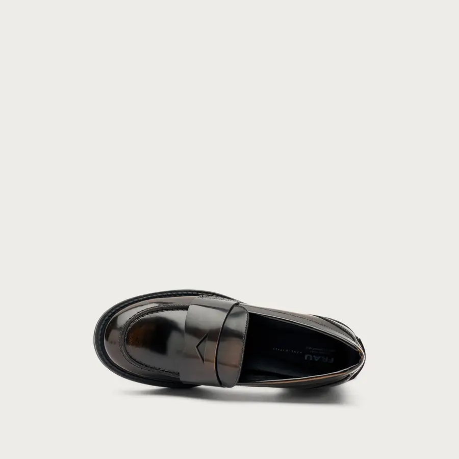 Frau Brush Kadın Topuklu Penny Loafer