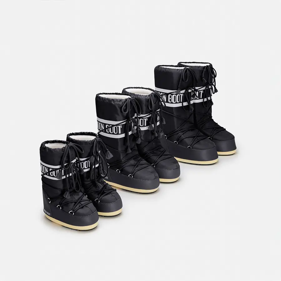 Moon Boot Icon Nylon Erkek Çocuk Kar Botu