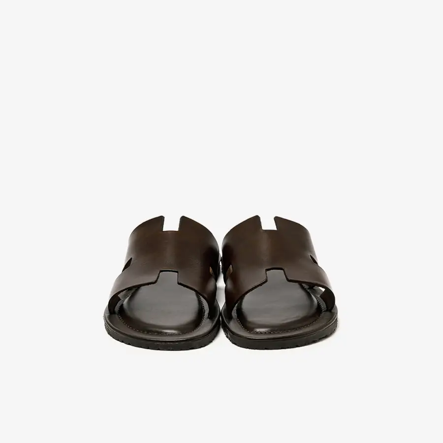 The Sandals Factory Leather Erkek Bantlı Terlik