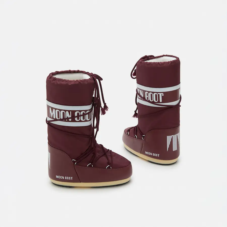 Moon Boot Icon Nylon Kız Çocuk Kar Botu