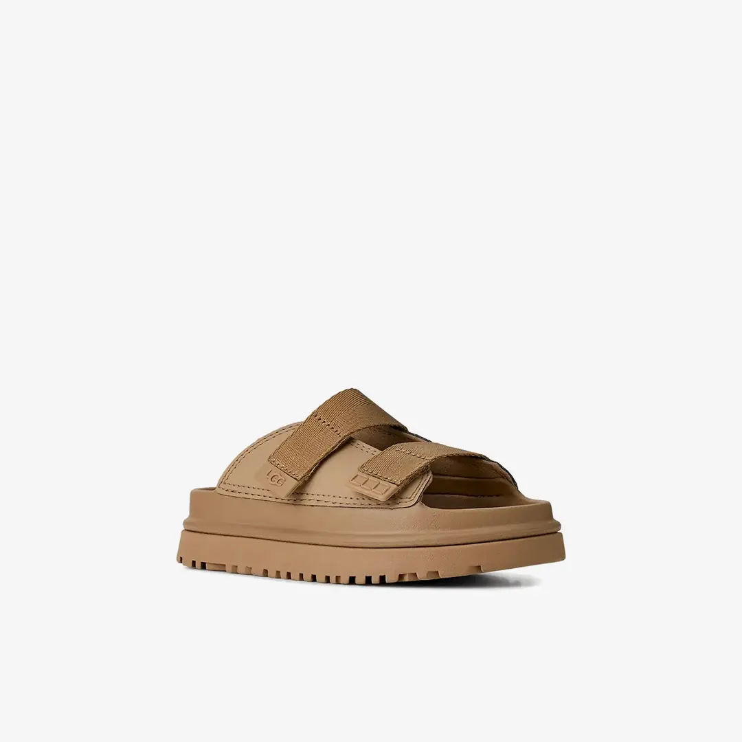Ugg  Kız Çocuk Çift Bantlı Terlik - Kahverengi