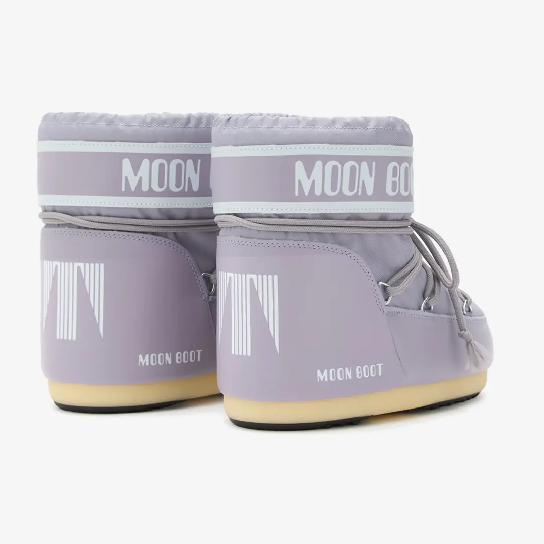 Moon Boot MB Icon Low Nylon Kız Çocuk Kar Botu - Mor