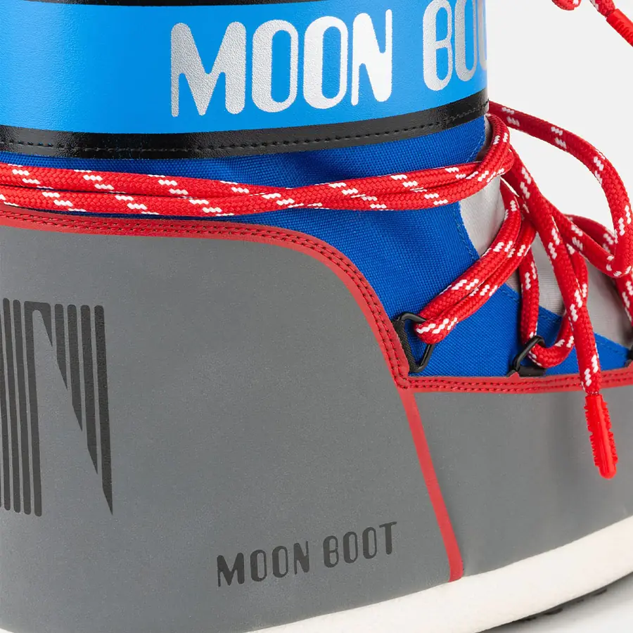 Moon Boot Icon Low Space Racing Kız Çocuk Bağcıklı Kar Botu