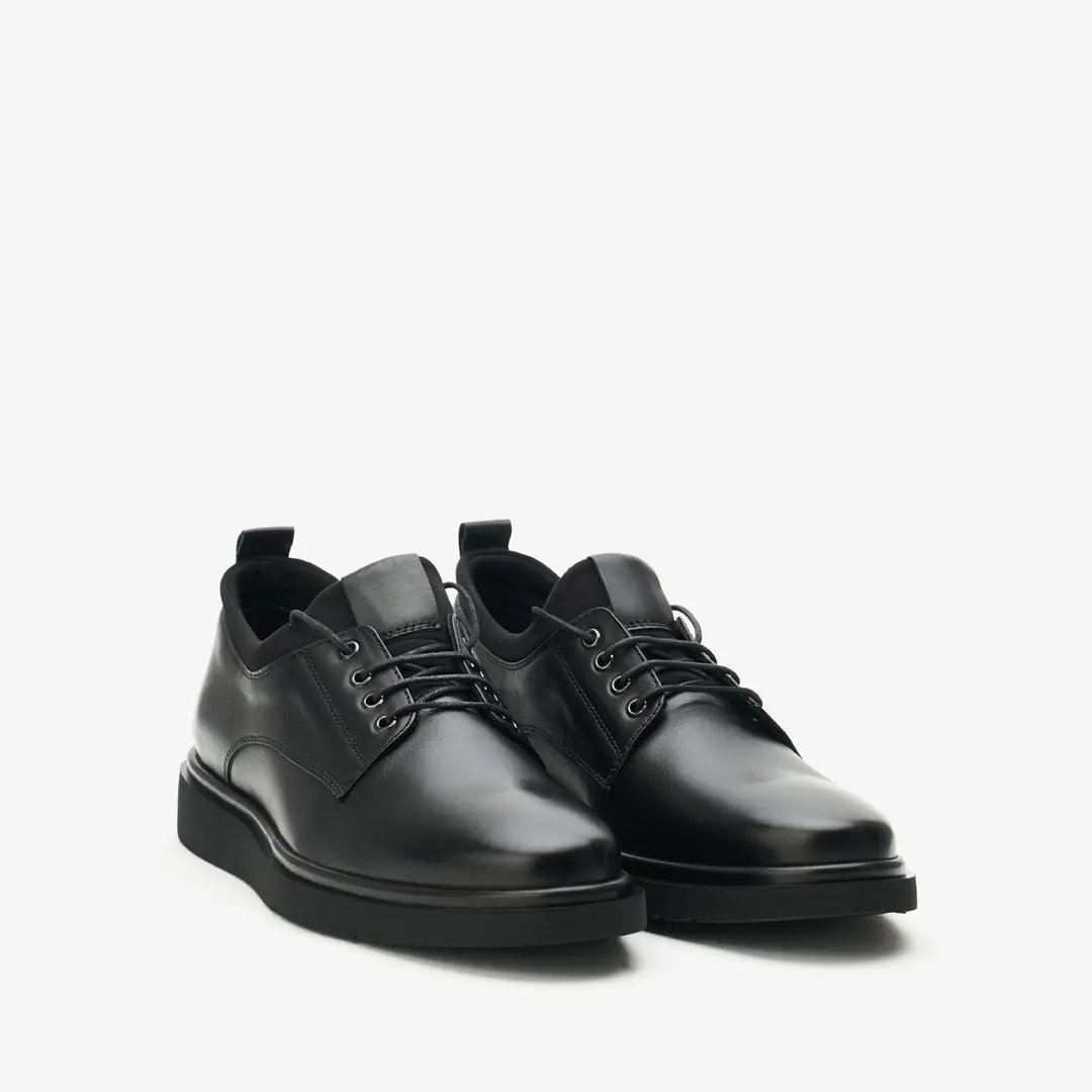 John May C30407 Erkek Derby - Siyah