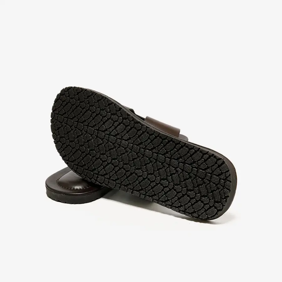 The Sandals Factory Leather Erkek Bantlı Terlik