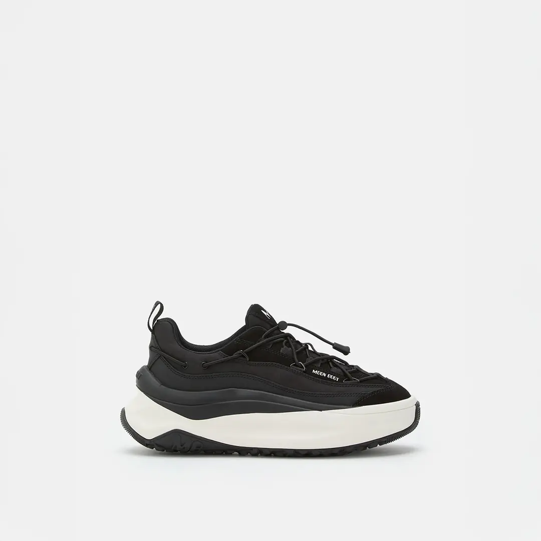 Moon Boot Moon247 Xlace Kadın Sneaker - Siyah Beyaz
