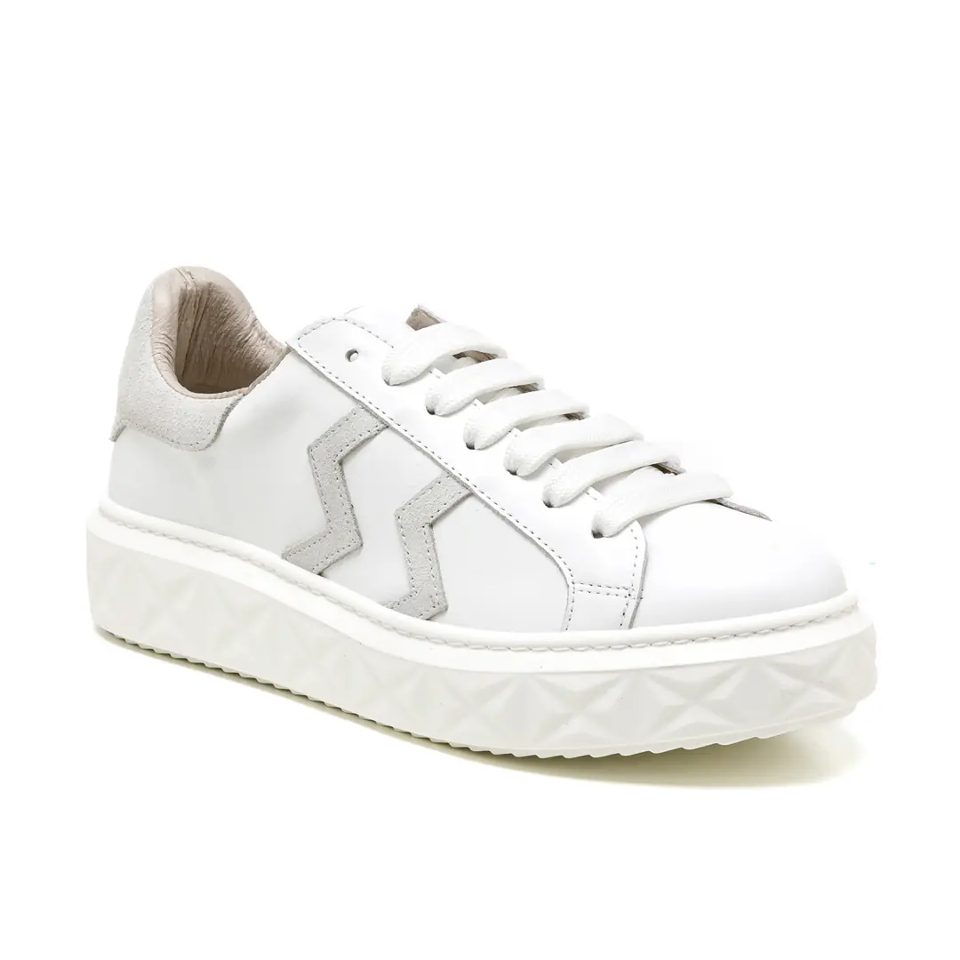 John May  Kadın Kalın Taban Sneaker