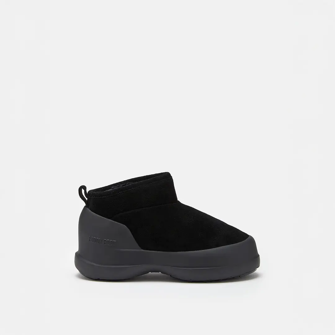 Moon Boot Mezzalluna Low Boot Suede Kadın Bot - Siyah