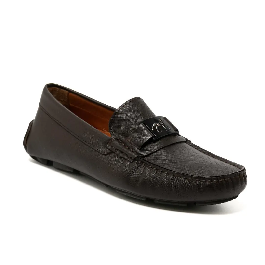 Giuseppe Mengoni  Erkek Loafer - Kahverengi