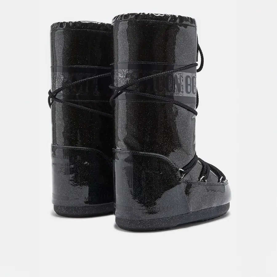 Moon Boot Icon Glitter Erkek Çocuk Bağcıklı Kar Botu