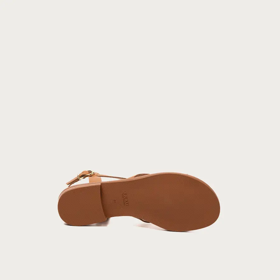 Frau Leather Kadın Çok Bantlı Sandalet