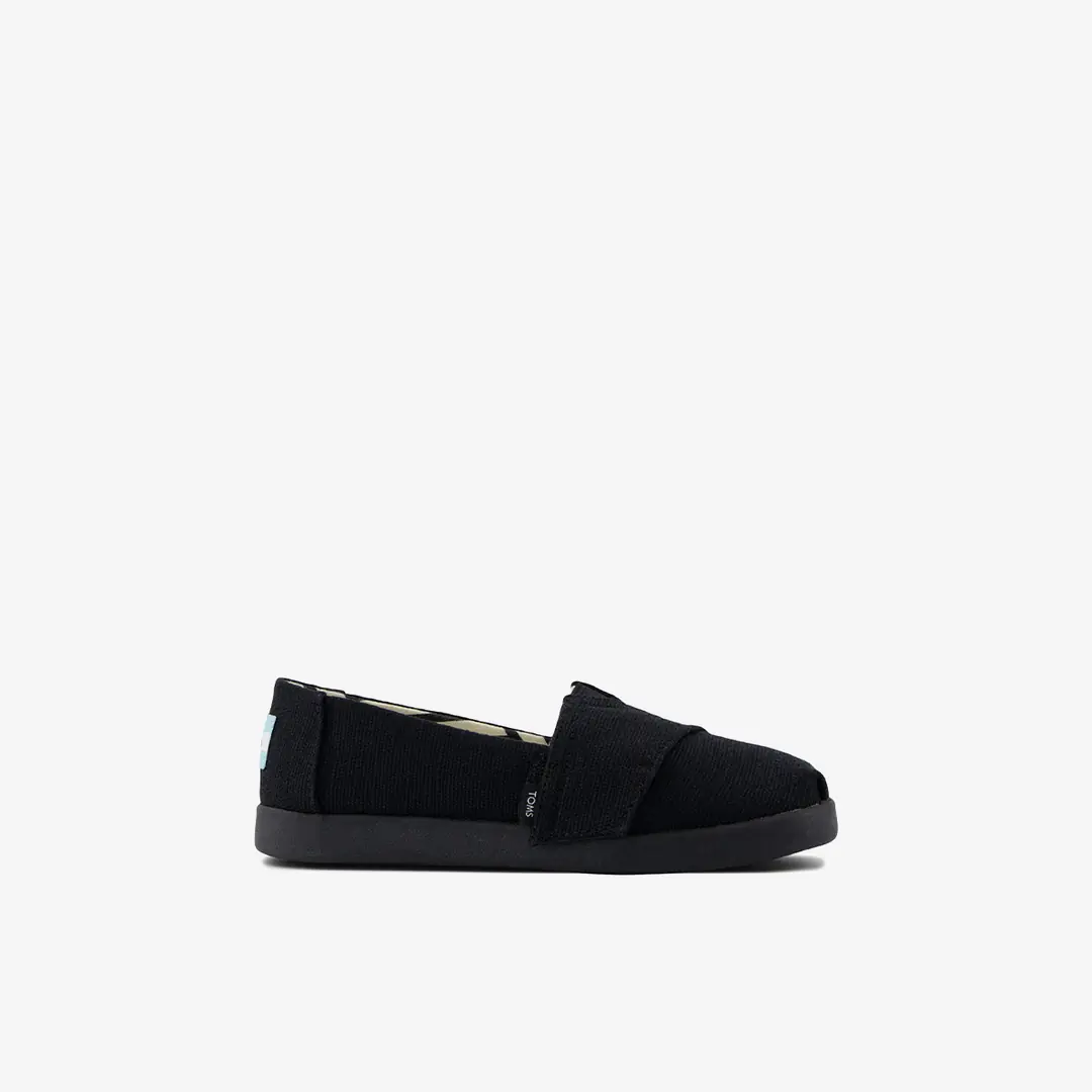 Toms Alpargata Kız Çocuk Espadril - Siyah