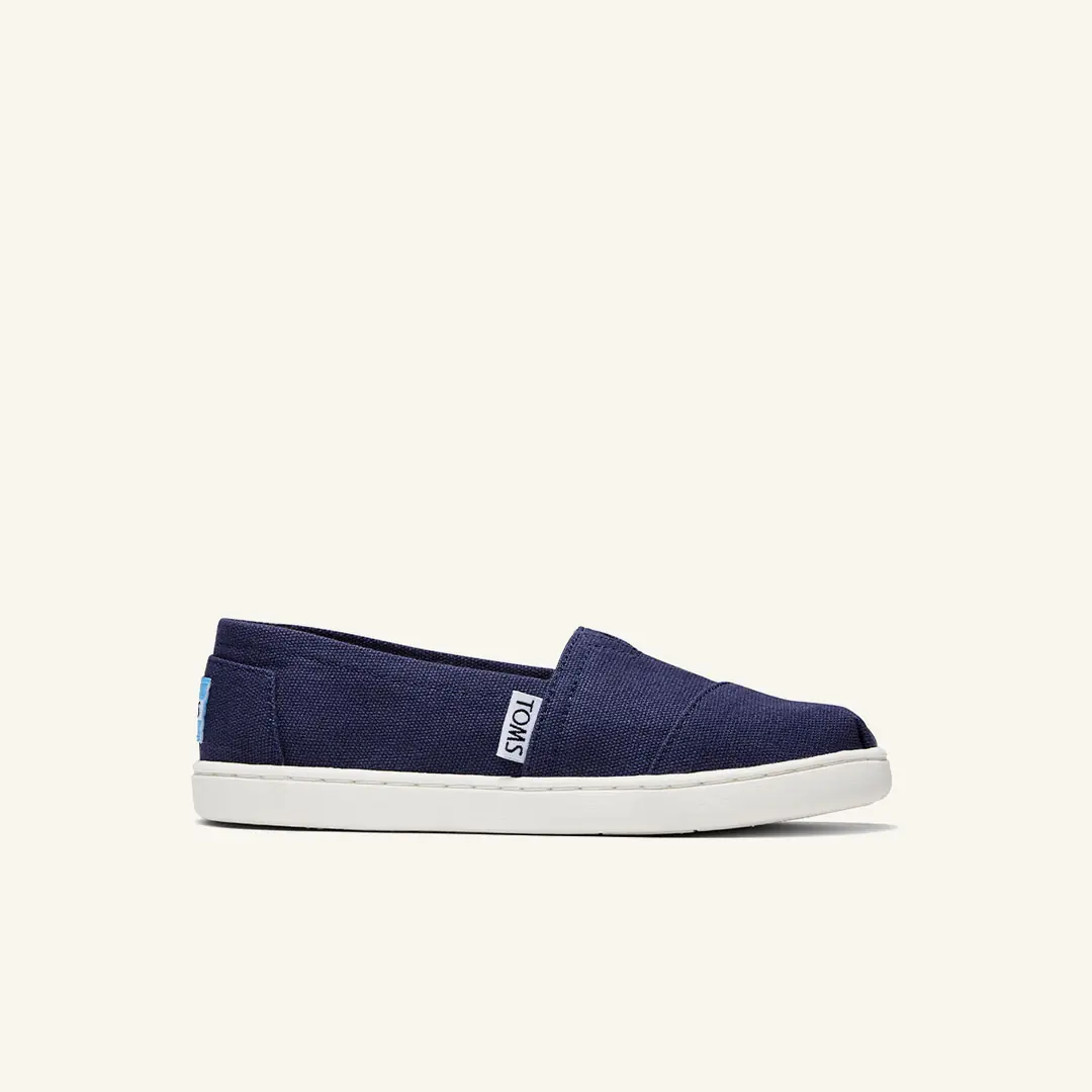 Toms Alpargata Erkek Çocuk Slip-On Sneaker - 10010532 Navy