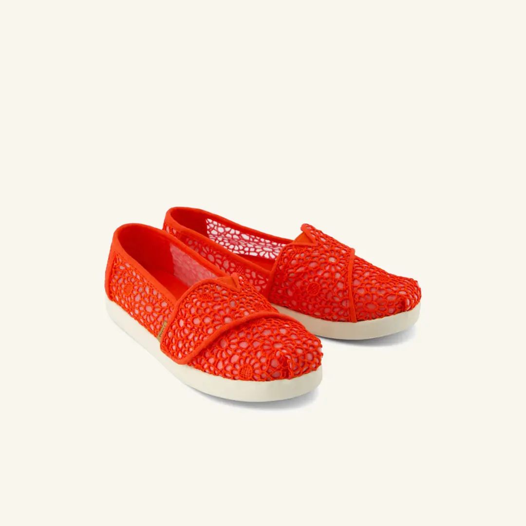 Toms Alpargata Kız Çocuk Espadril - Turuncu