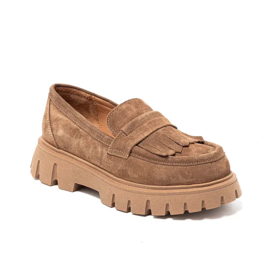 John May  Kadın Kalın Tabanlı Loafer