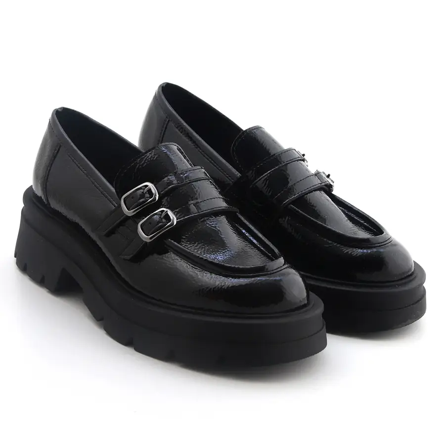 Comart  Kadın Çift Tokalı Loafer