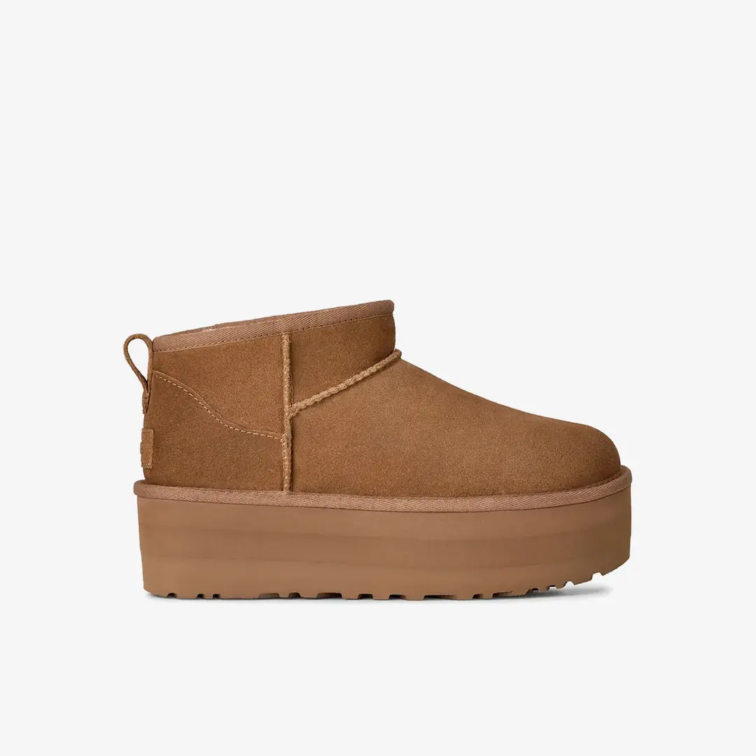 Ugg Classic Ultra  Mini PLATFORM Kadın Bot - Taba