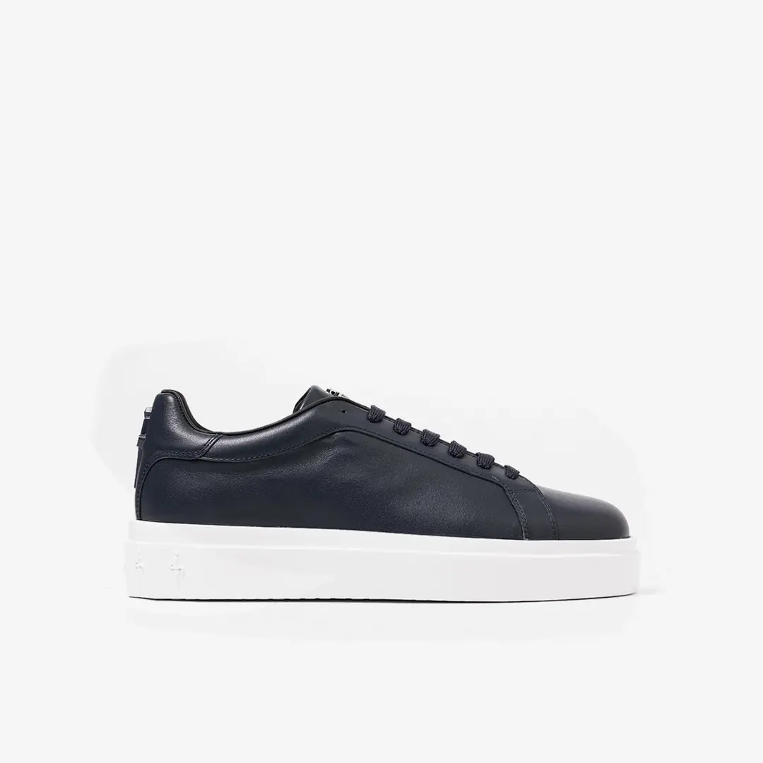 Paciotti Calf Erkek Kalın Taban Sneaker - Mavi