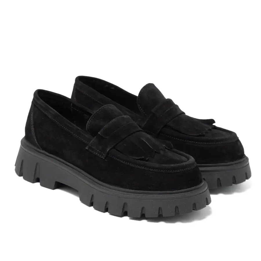 John May  Kadın Kalın Tabanlı Loafer