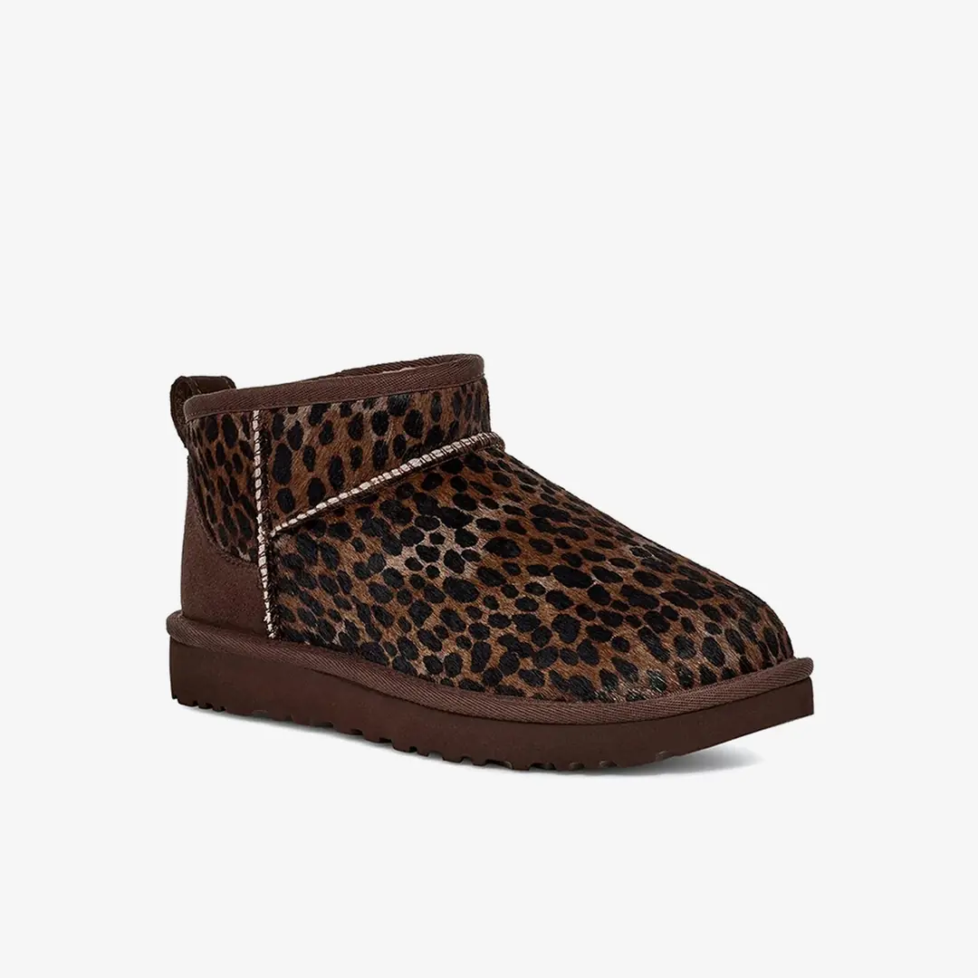 Ugg Classic Ultra Mini Caspian Kadın Bot - Koyu Kahverengi